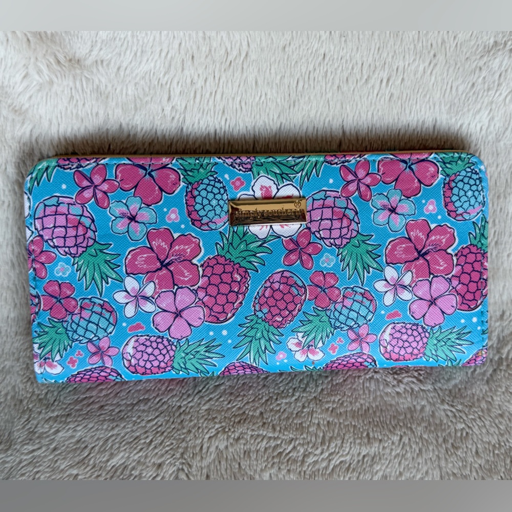 Simply Southern Floral and Pineapple Wallet